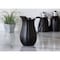 Service Ideas Pitcher with Ice Guard, Bell Shaped, 2 L, Stainless Steel, Black Onyx WPB2BSBX - alternate 2